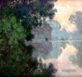 Morgen auf der Seine bei Giverny Claude Monet